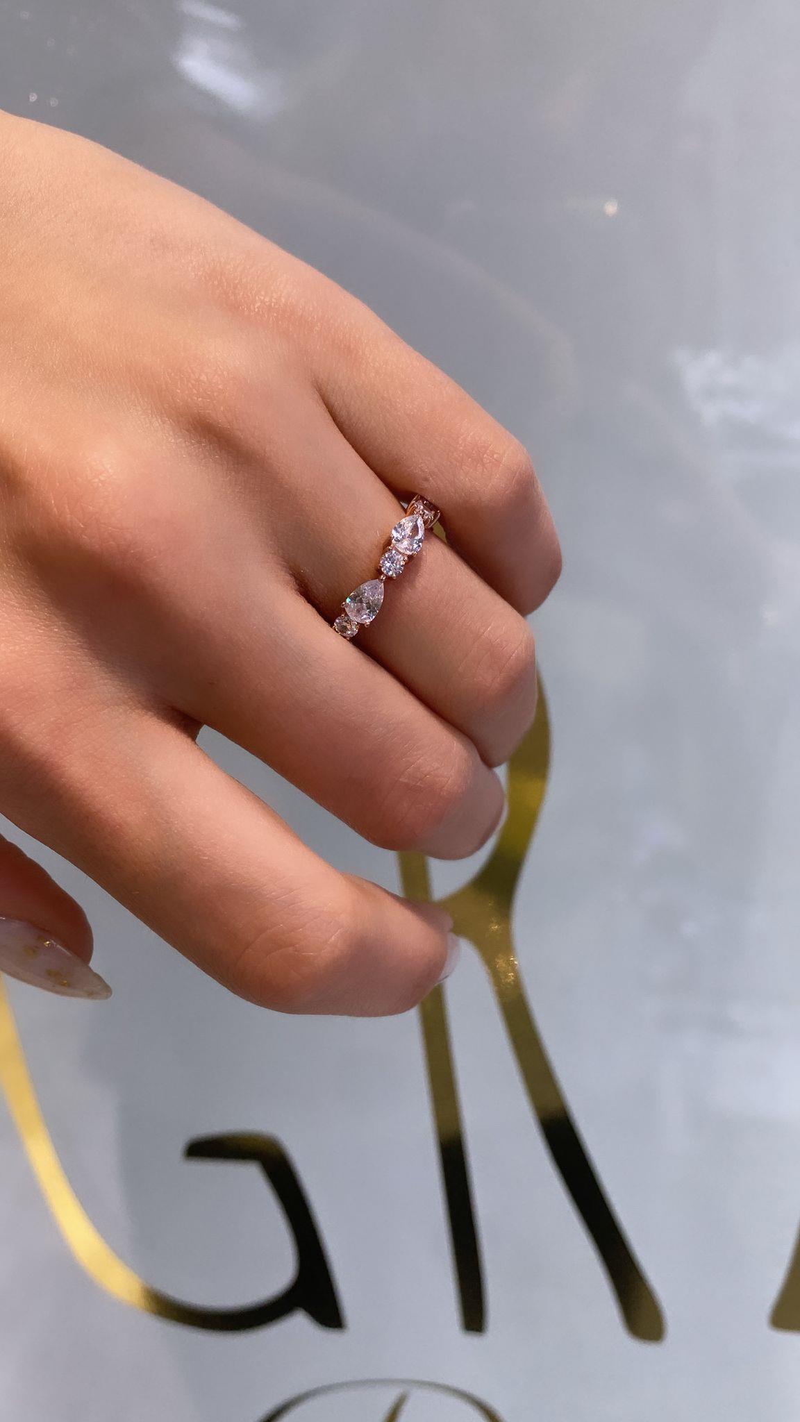 İthal Drop Tamtur Yüzük