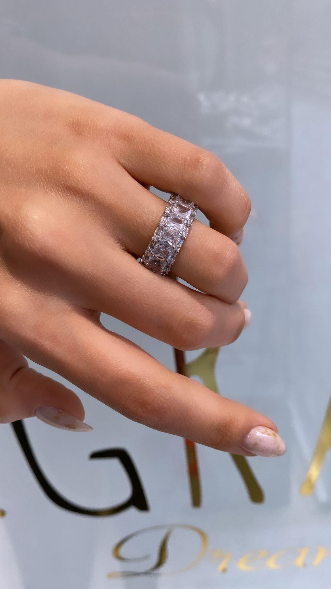 İthal Kesik Baugette Tamtur Yüzük