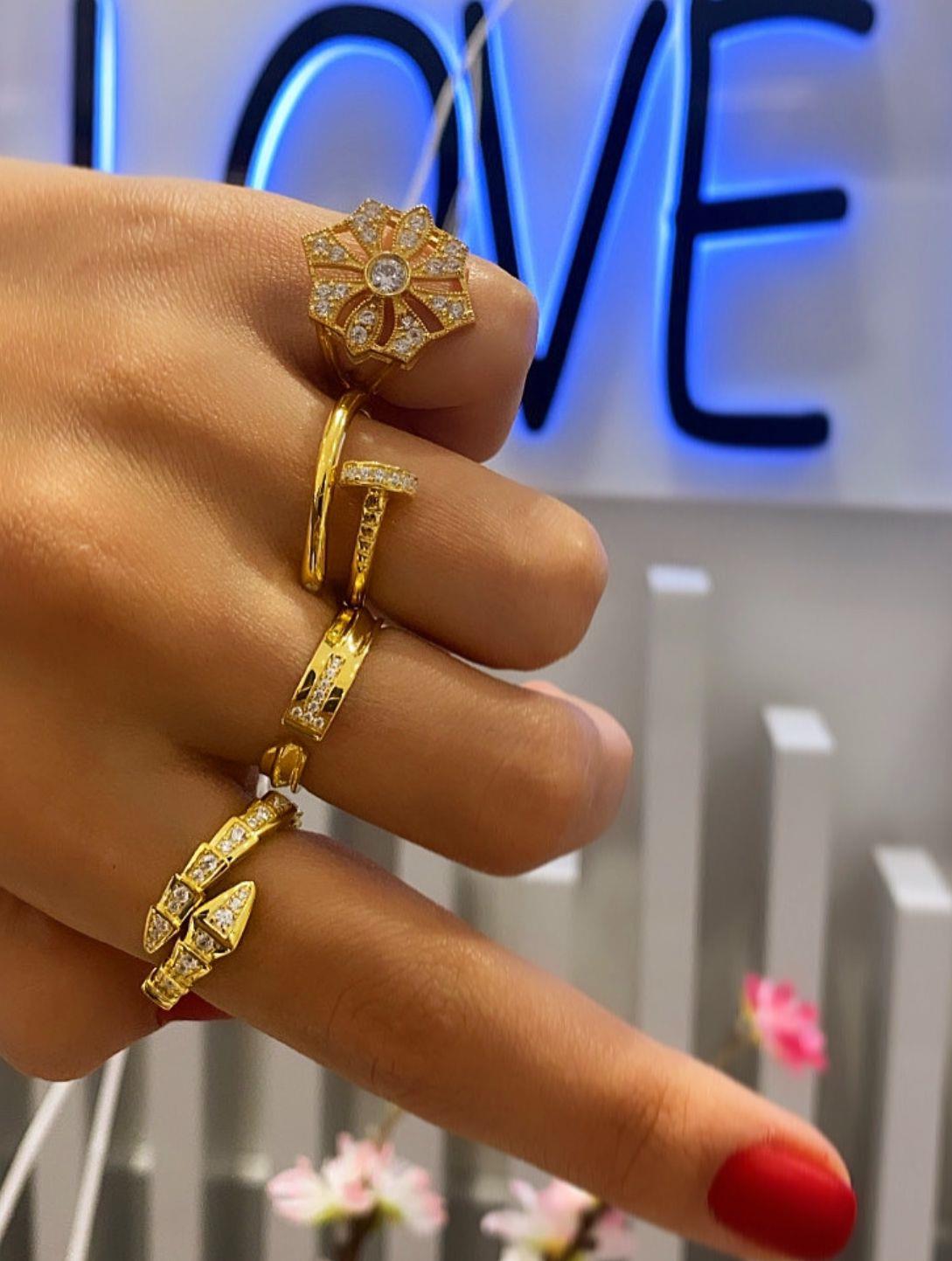 İthal Plaka T Yüzük