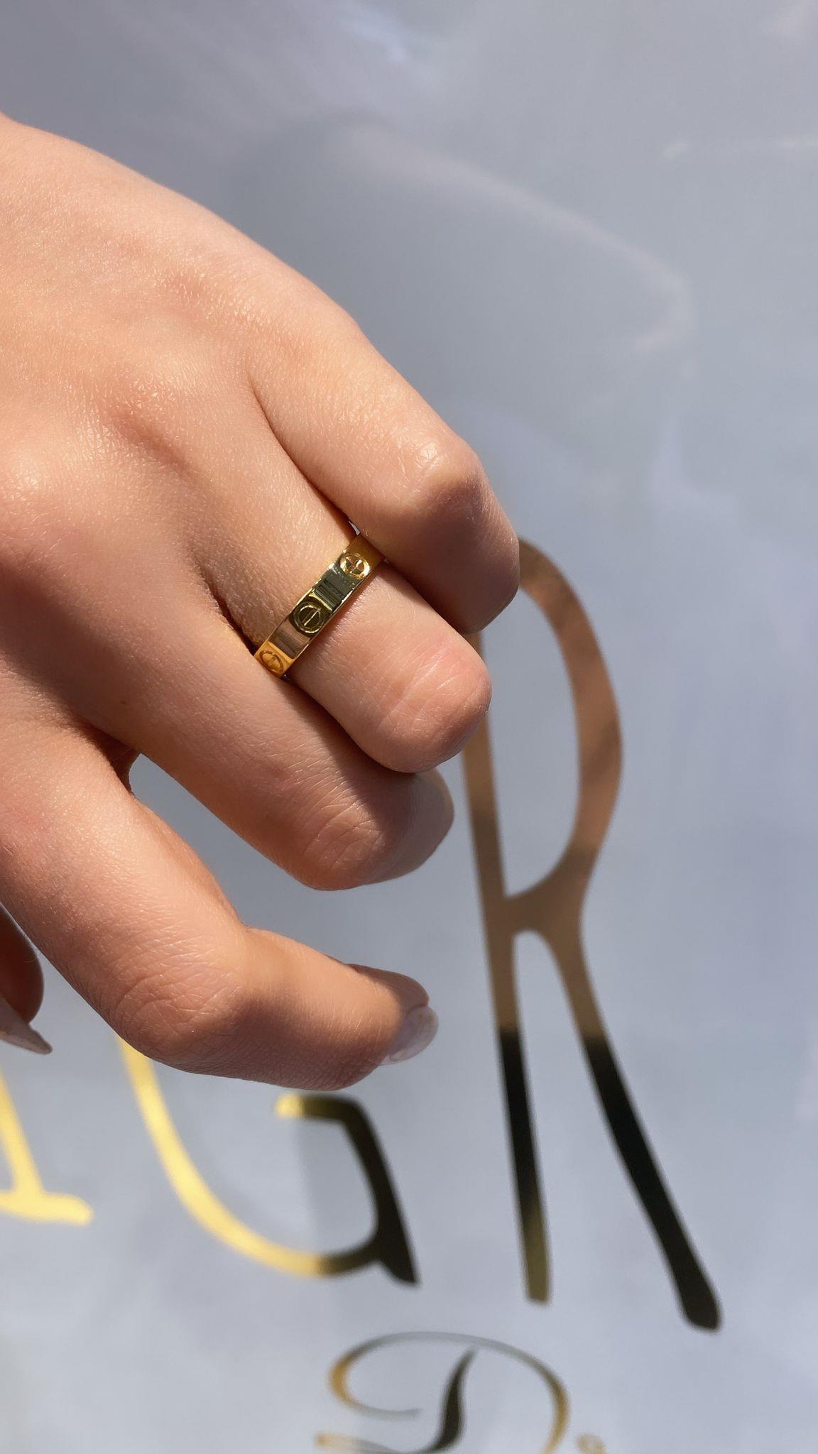 İthal Taşsız Carhie Yüzük