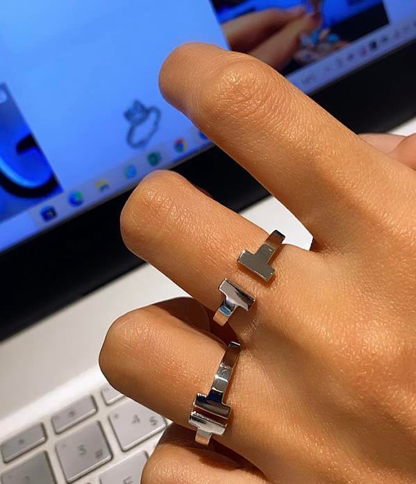 İthal Taşsız T Yüzük