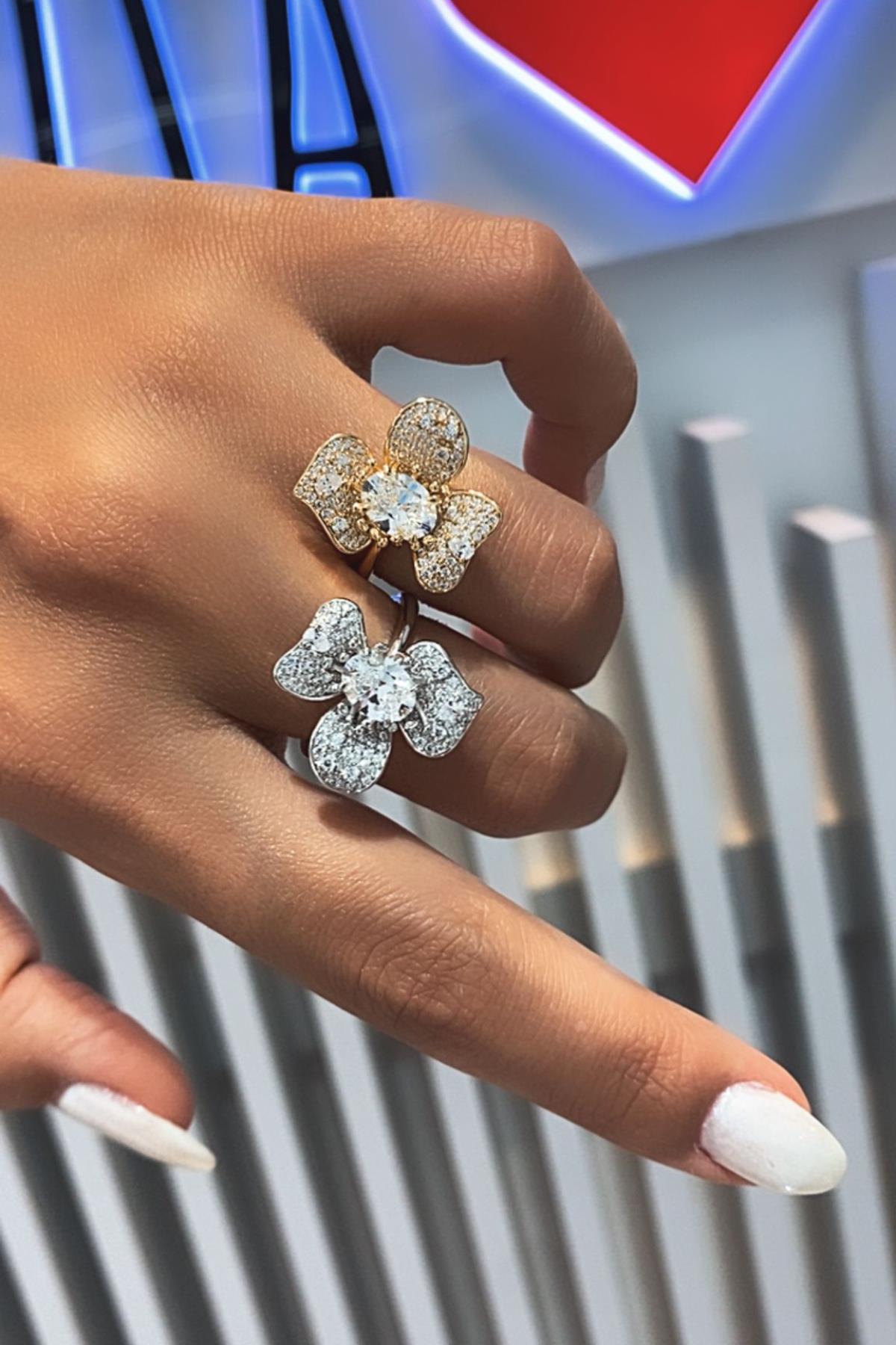 İthal Tries Flories Yüzük