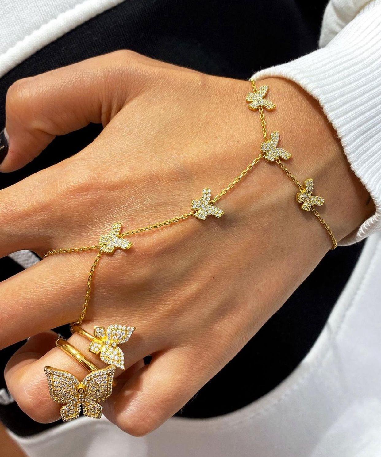 İthal Twies Butterfly Yüzük