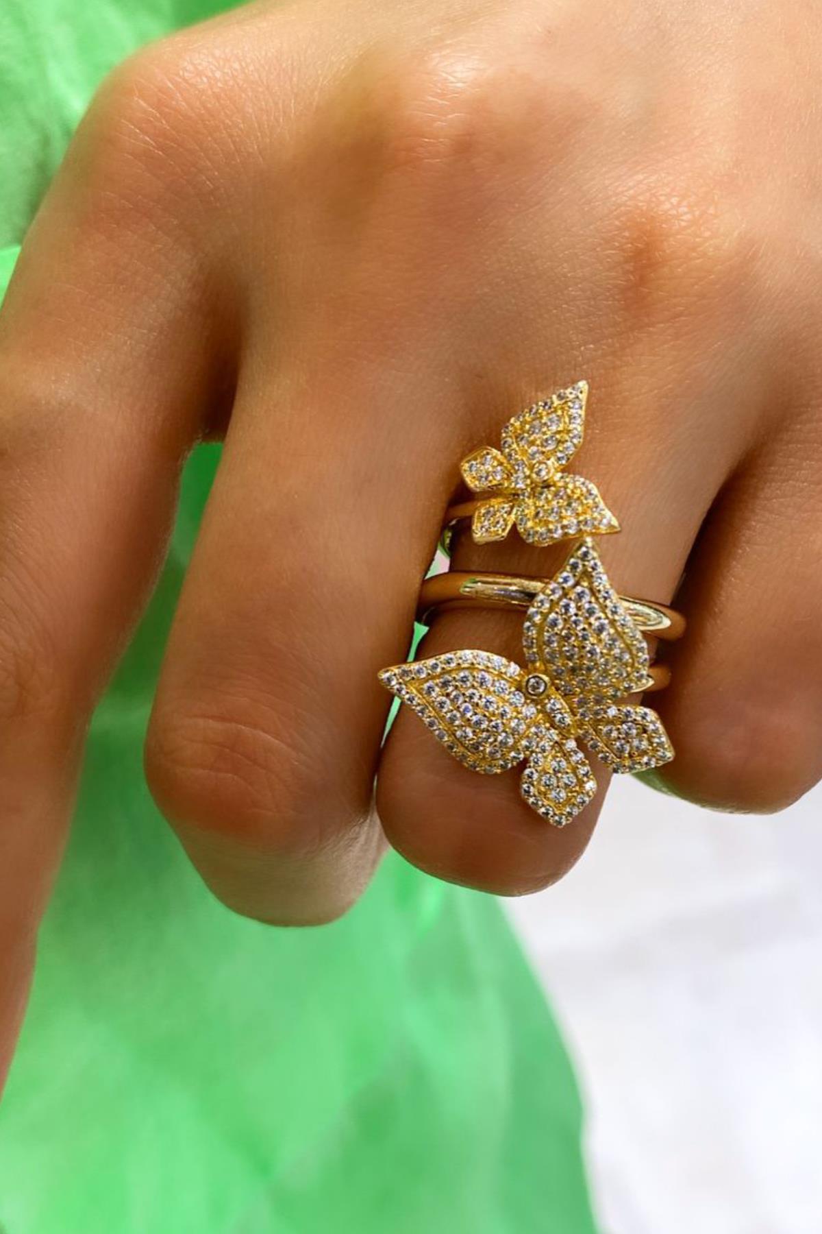 İthal Twies Butterfly Yüzük