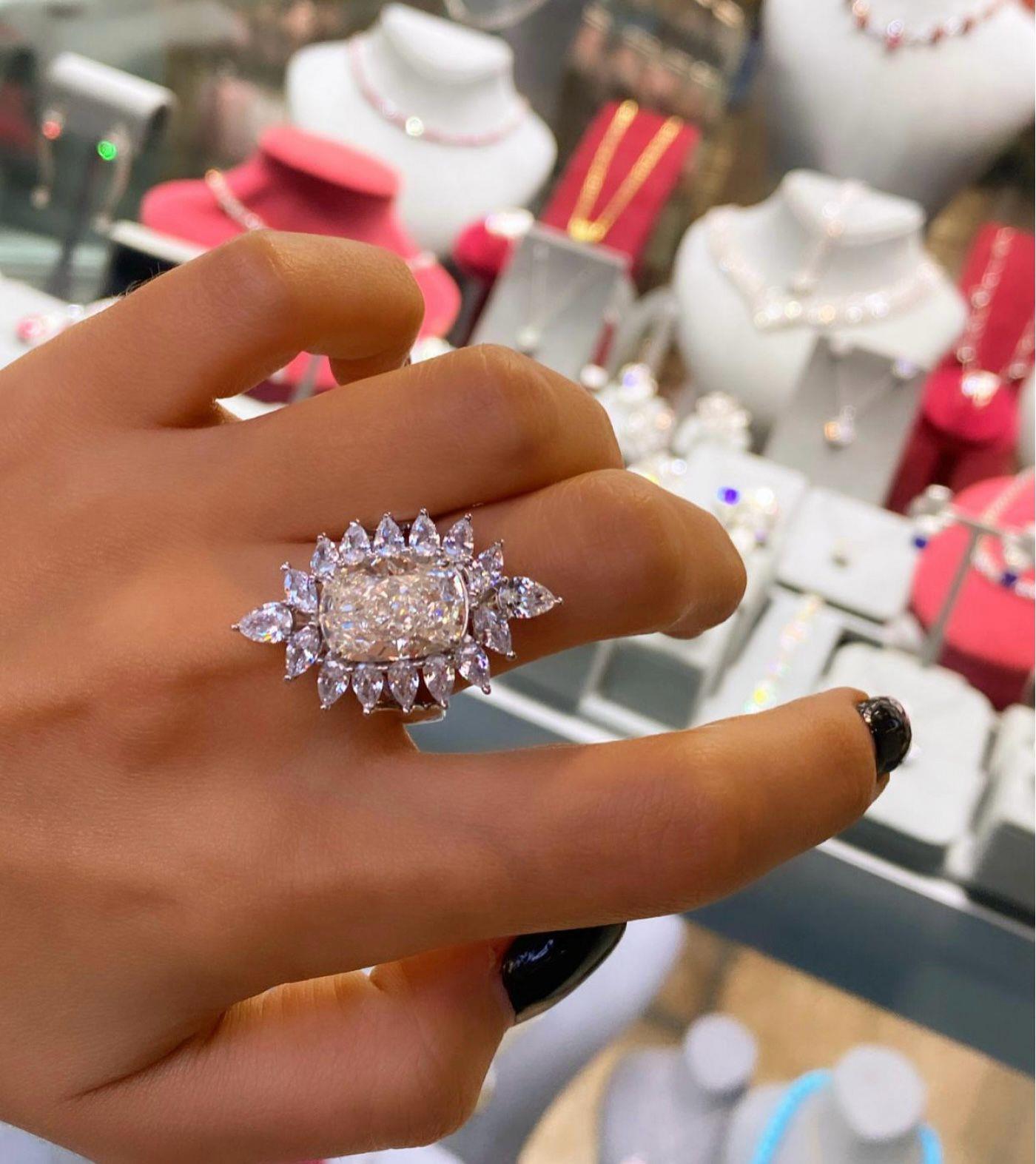 İthal Vip Seri Mozanite Markie Yüzük