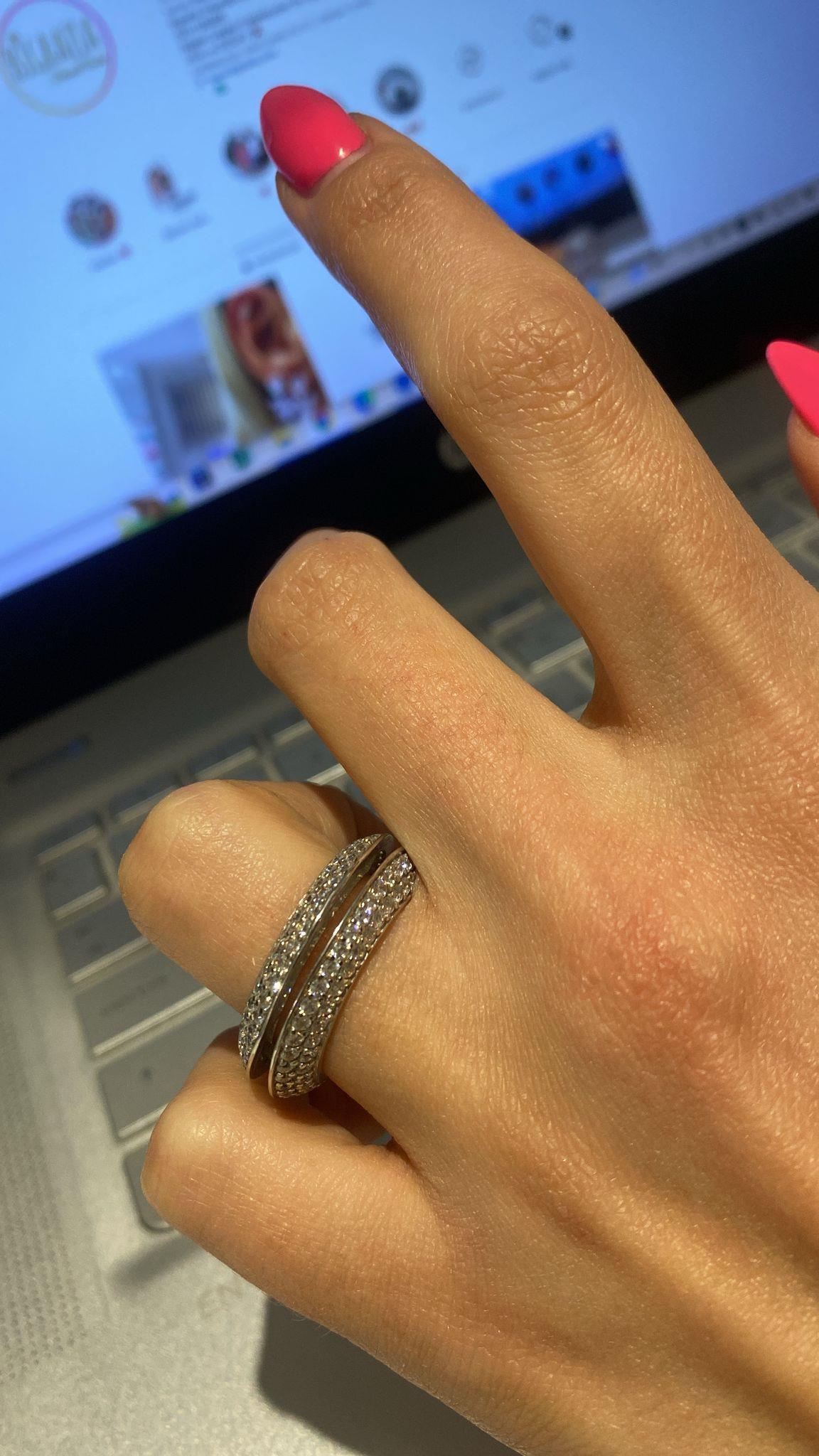 İthal Vip Sıra Taşlı İkili Tamtur Yüzük