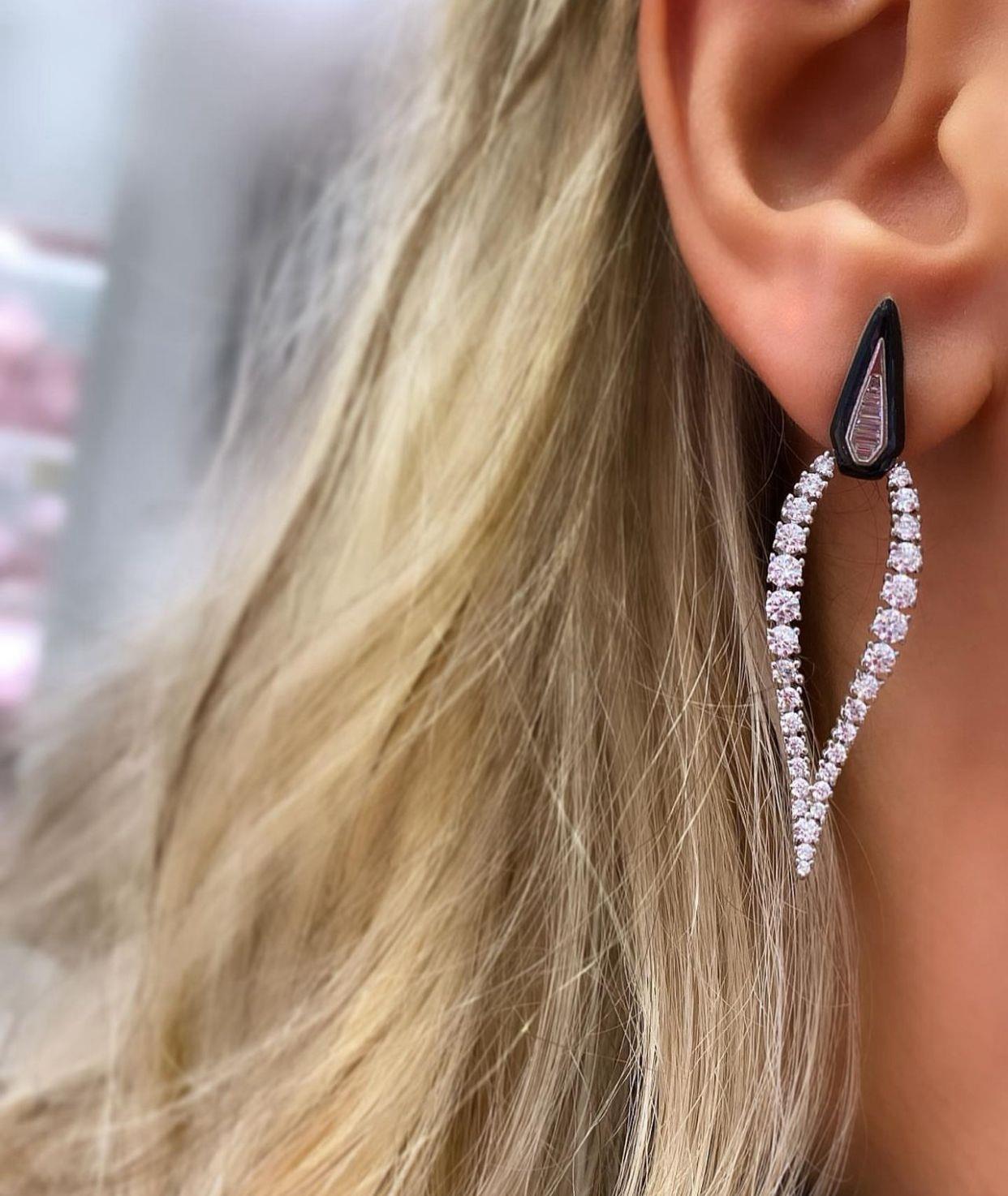 İthal White Terry Küpe