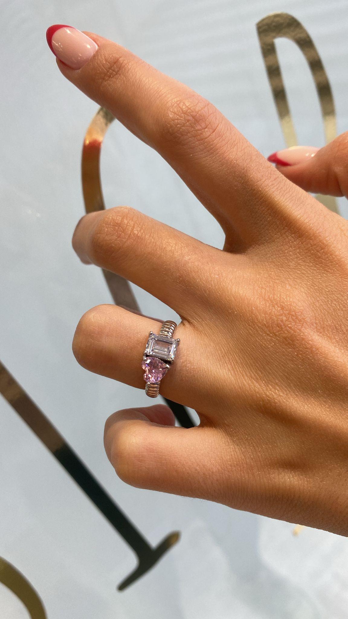 Pinky Heart Baget Yüzük