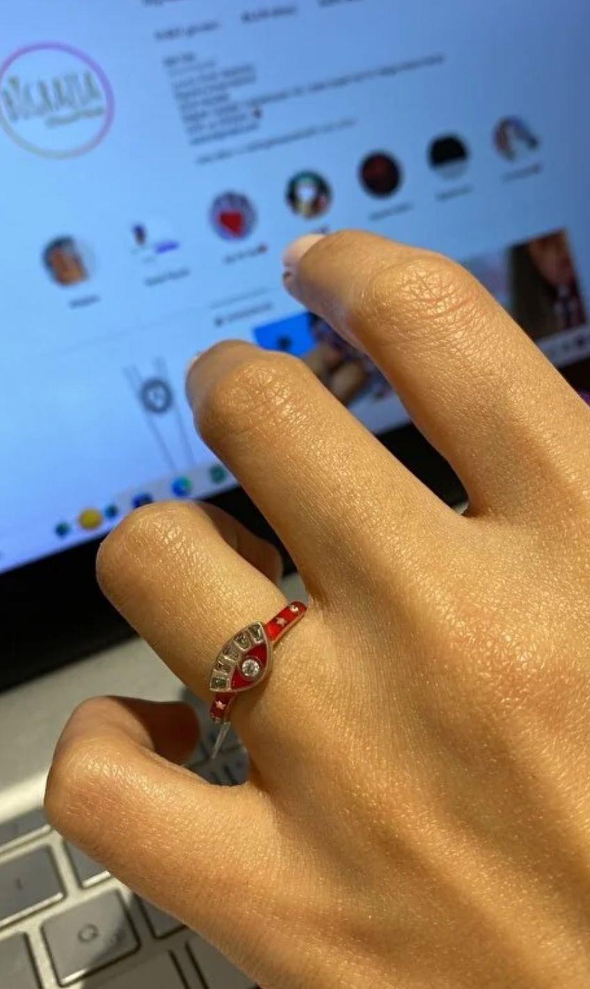 Red Bacchetta Ojo Yüzük