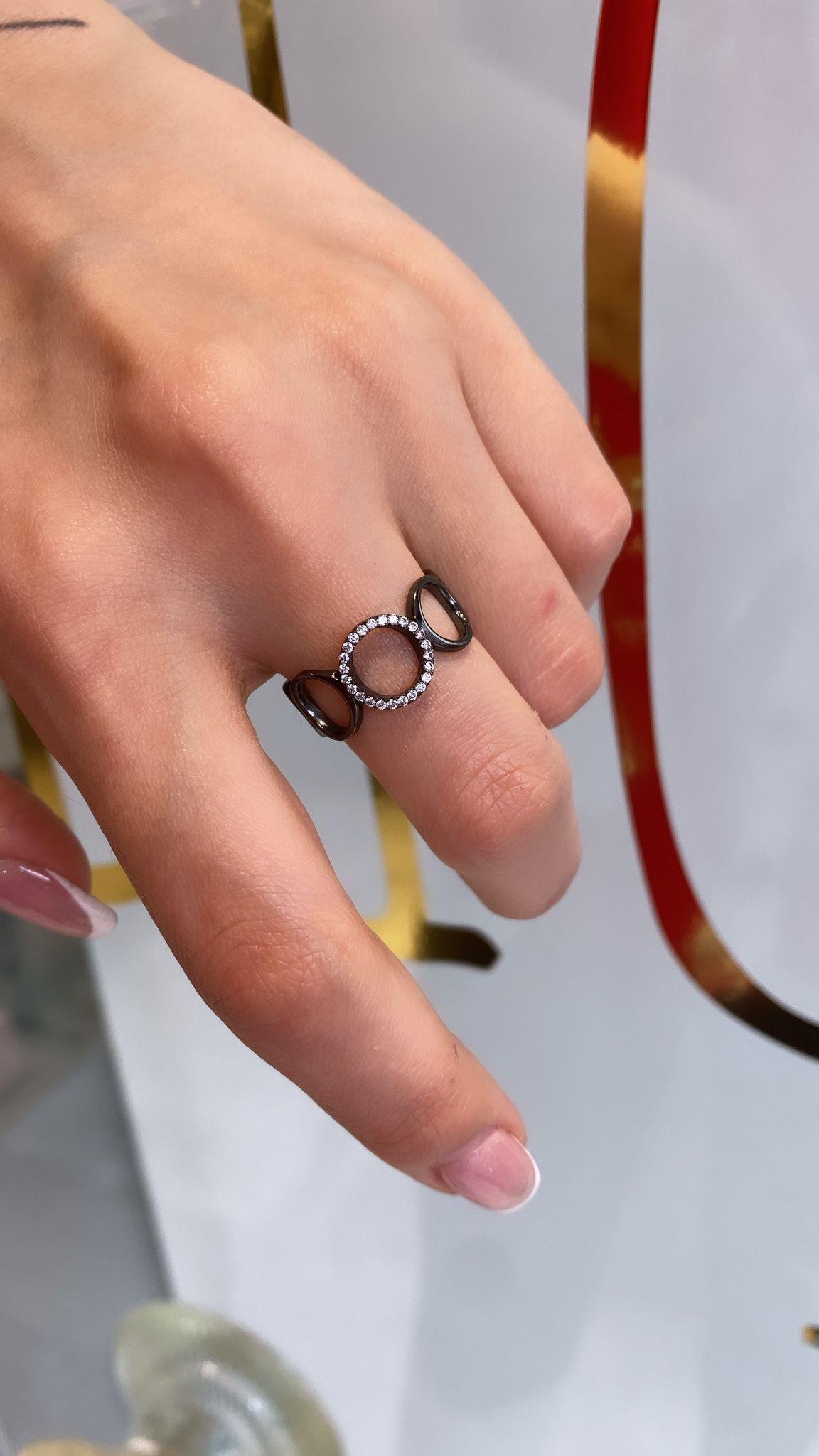 Siyah Halka Tamtur Yüzük