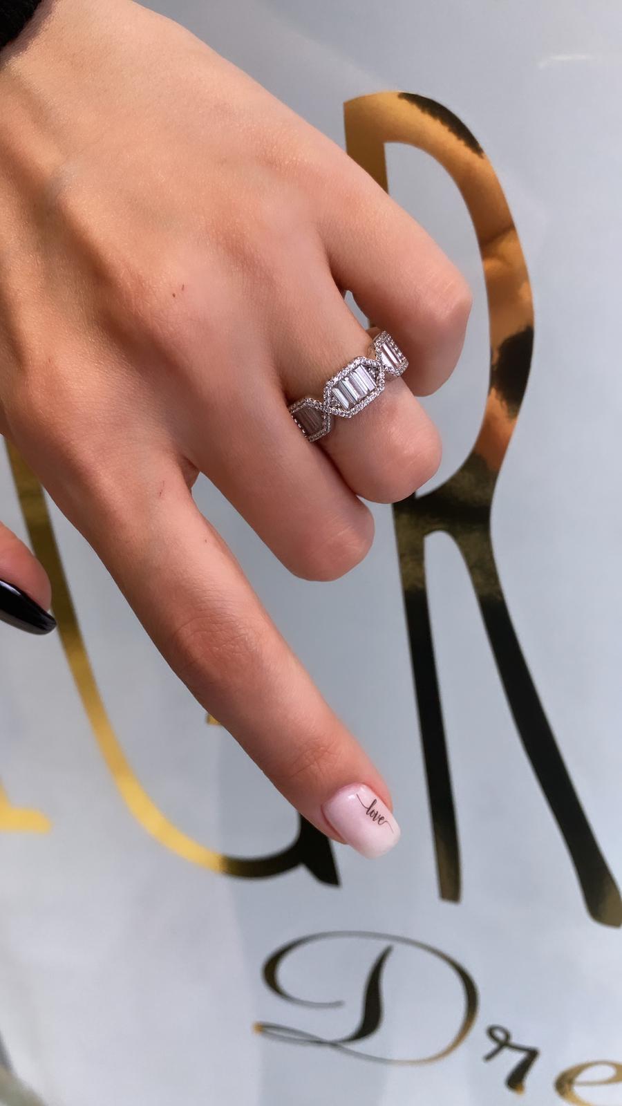 Tries Baguette Yüzük