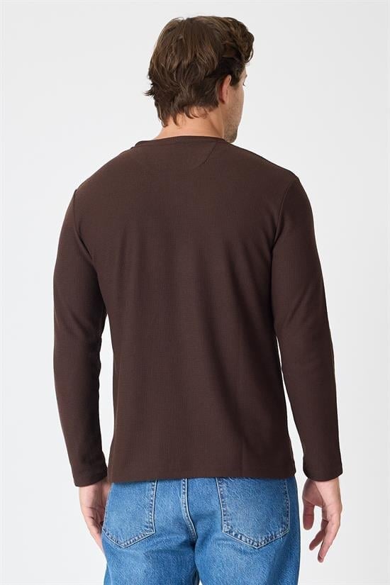 Bisiklet Yaka Relaxed Fit Sweatshirt