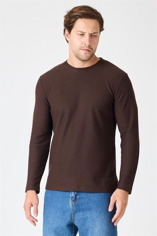 Bisiklet Yaka Relaxed Fit Sweatshirt