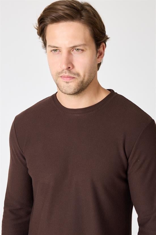 Bisiklet Yaka Relaxed Fit Sweatshirt