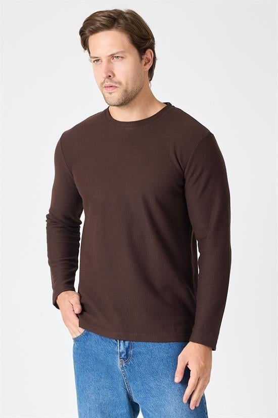 Bisiklet Yaka Relaxed Fit Sweatshirt