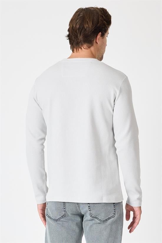 Bisiklet Yaka Sweatshirt