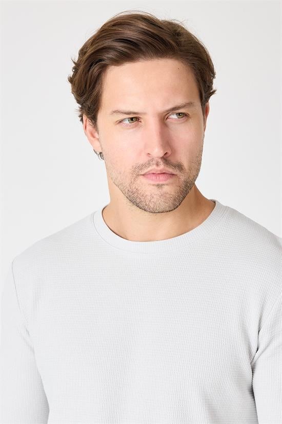Bisiklet Yaka Sweatshirt