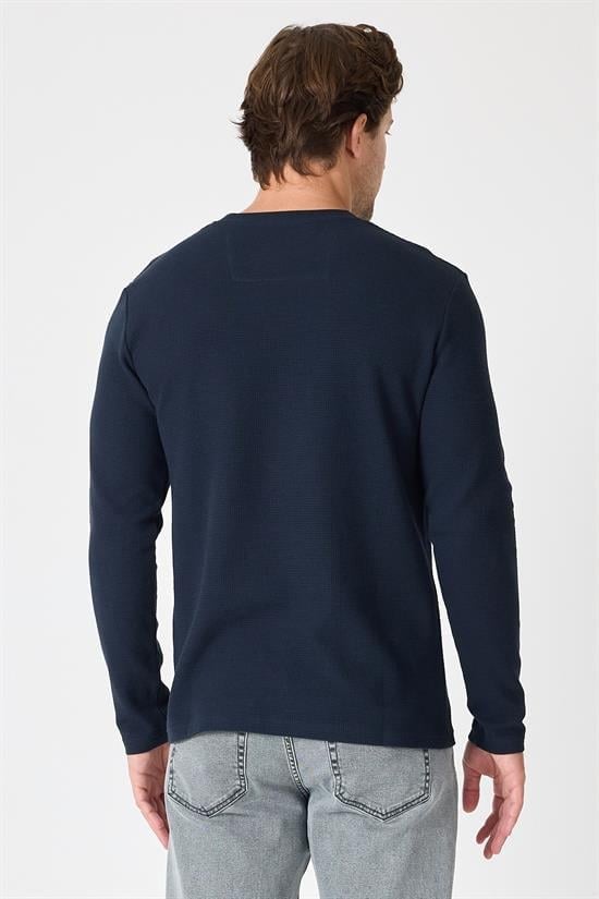 Bisiklet Yaka Sweatshirt
