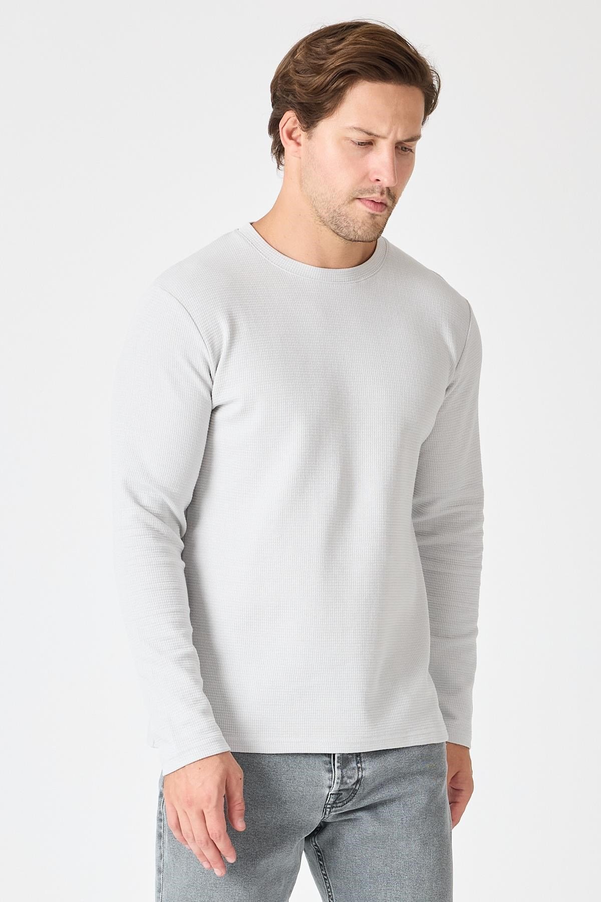 Bisiklet Yaka Sweatshirt