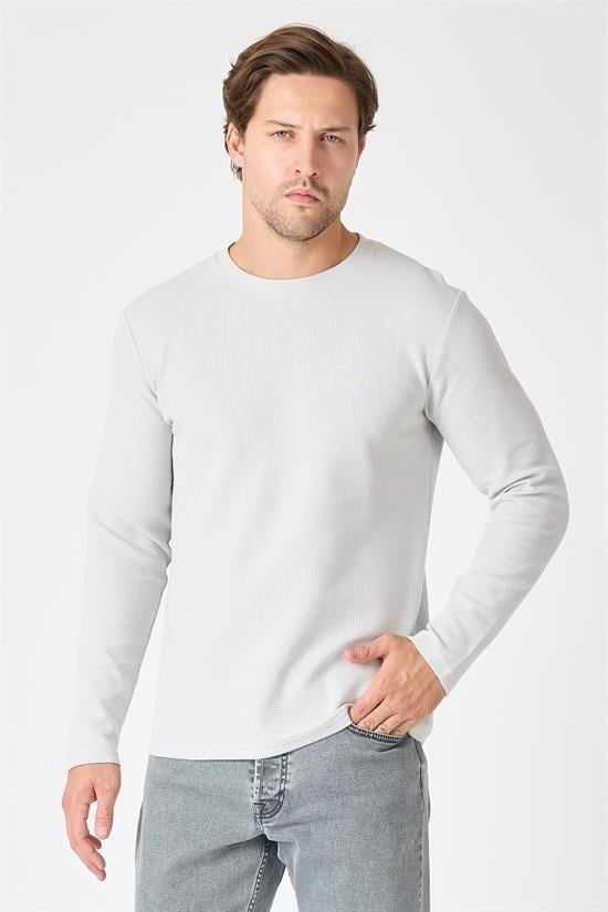 Bisiklet Yaka Sweatshirt