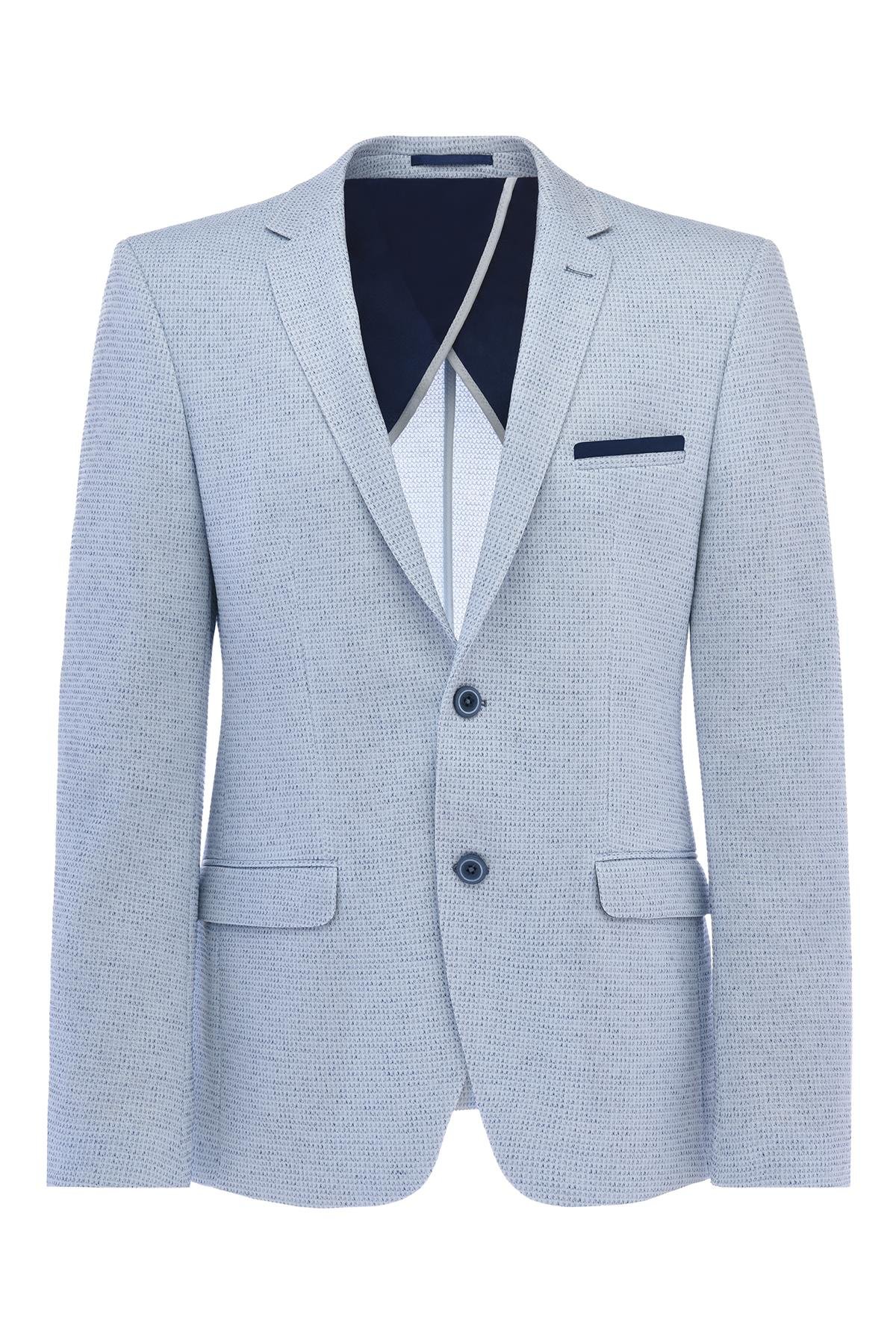 CK2017-14 Blazer  Ceket - Mavi 