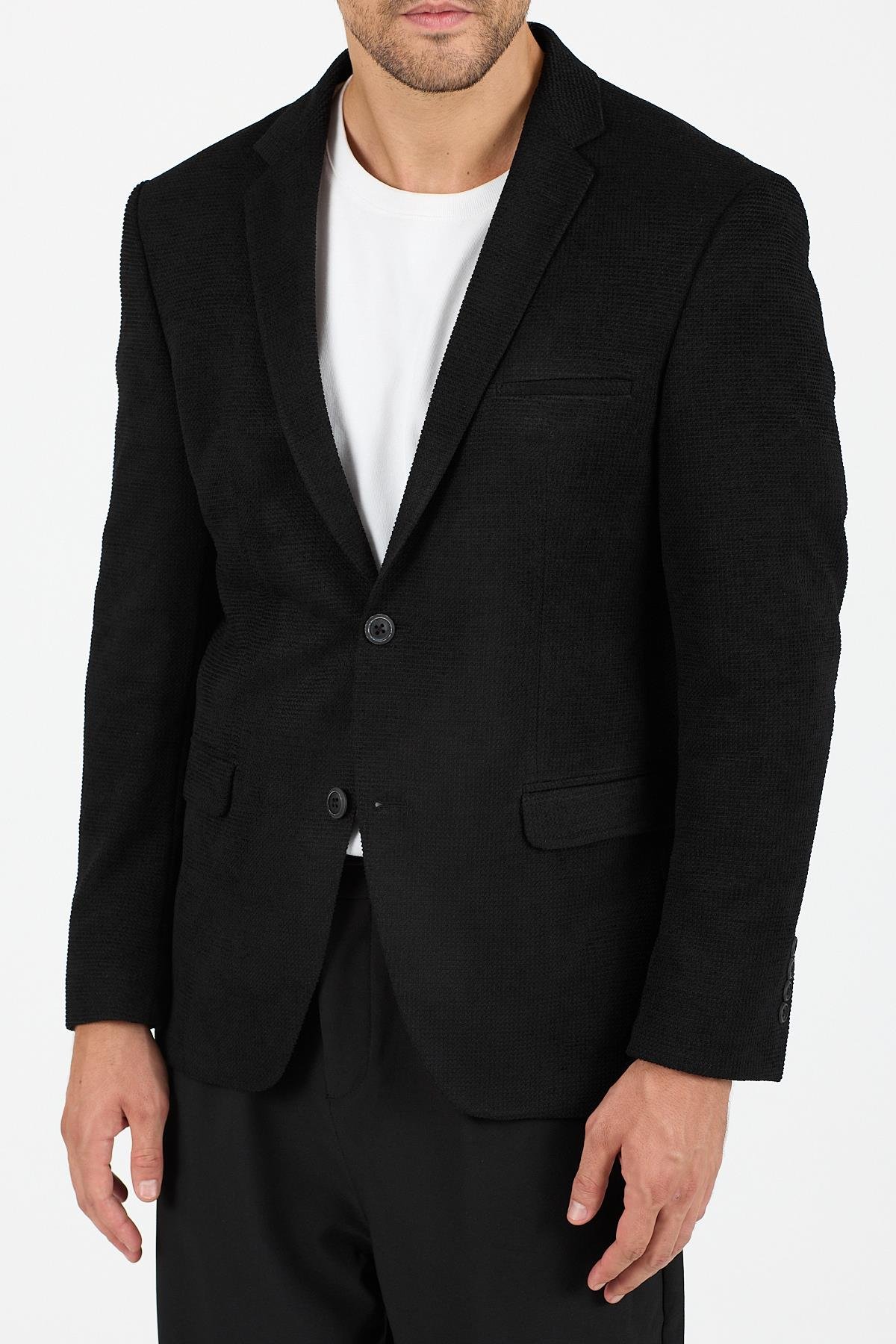 CK2017-15 Blazer Ceket- Siyah
