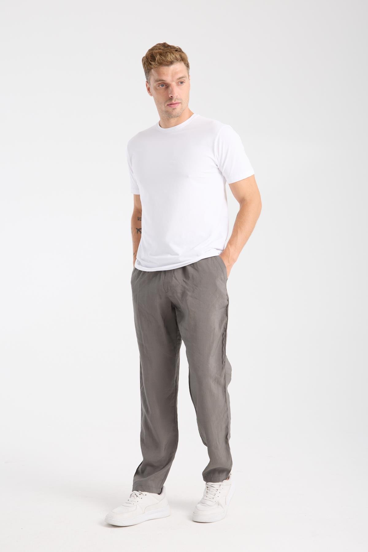 DBP-01 Modal Regular Pantolon-  Haki