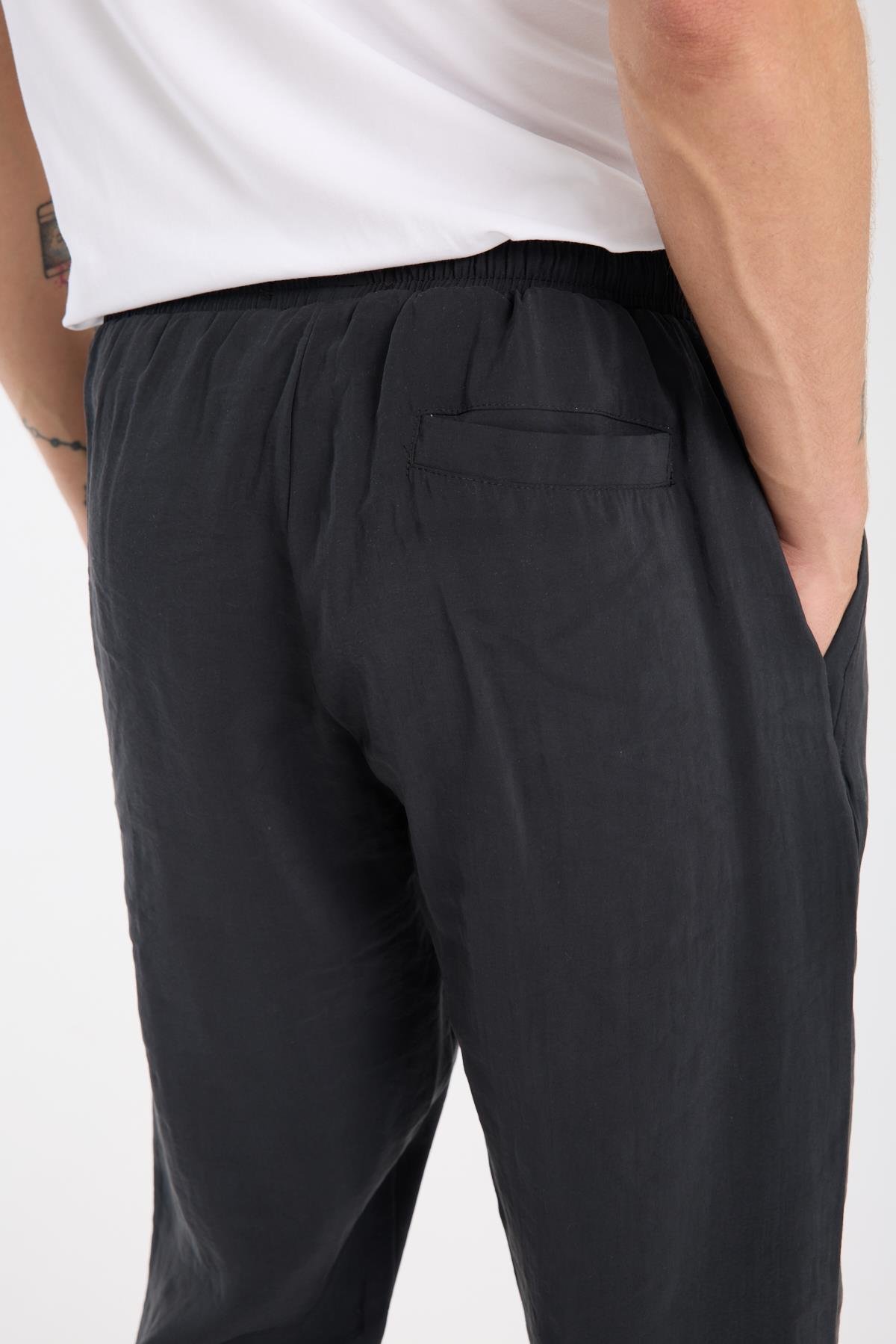 DBP-01 Modal Regular Pantolon -Siyah
