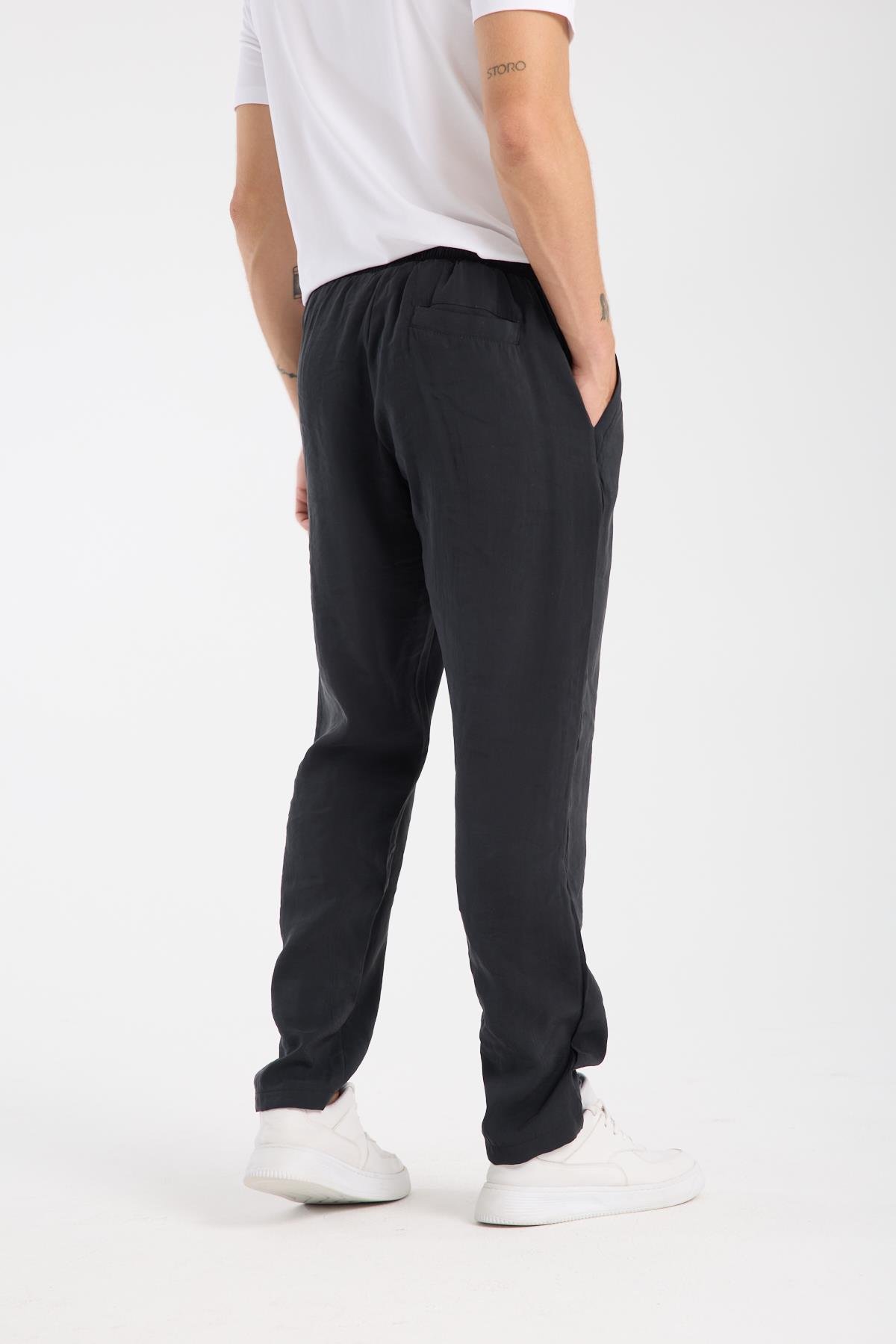DBP-01 Modal Regular Pantolon -Siyah