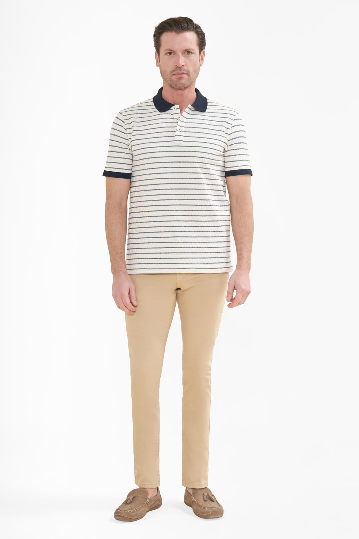İntersivin  Polo Yaka Lacivert Tshirt - SD-06