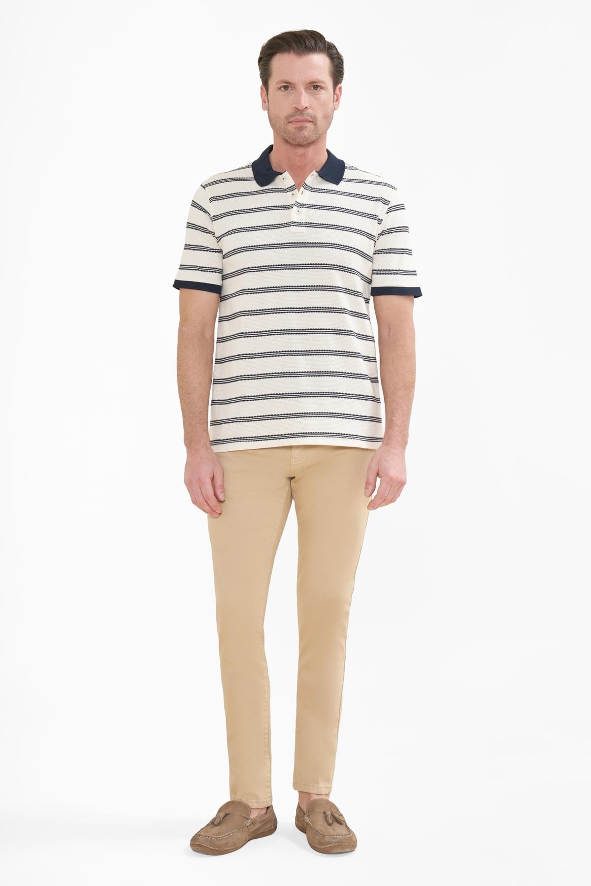 İntersivin  Polo Yaka Lacivert Tshirt - SD-09