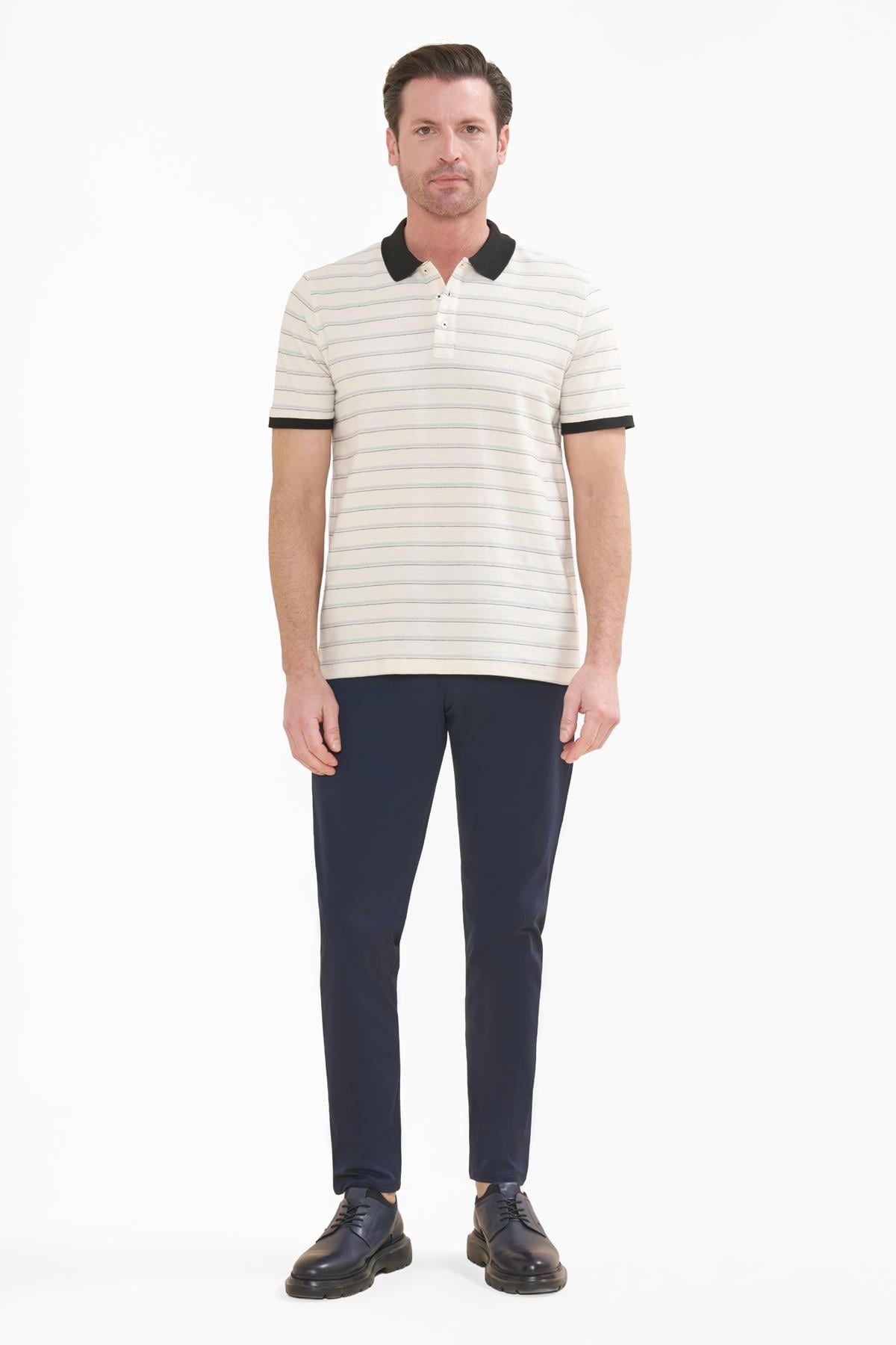İntersivin  Polo Yaka Mavi Tshirt - SD-07