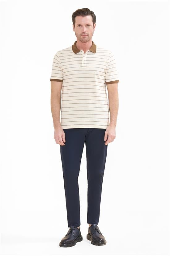 İntersivin  Polo Yaka Vizon Tshirt - SD-07