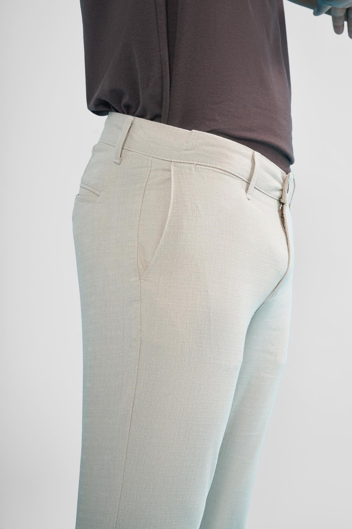 İntersivin Bej Pantolon - HNRT-02