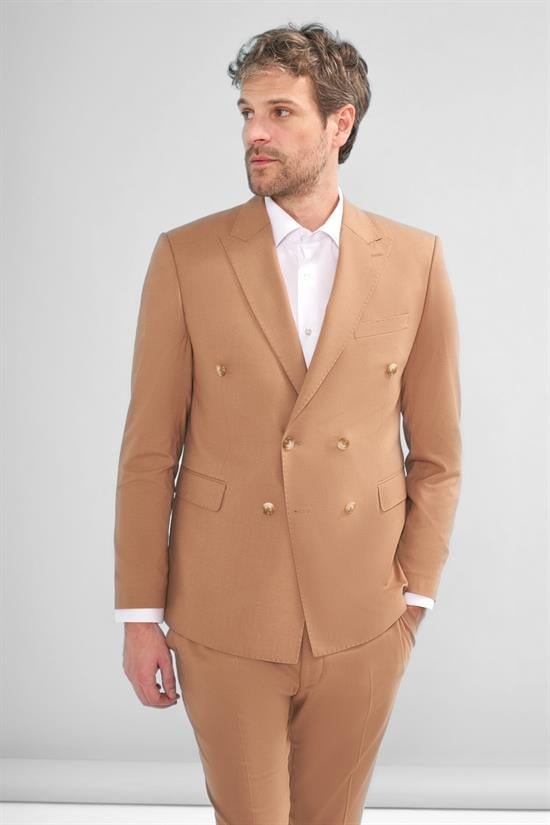 İntersivin Camel Takım Elbise - 801K-04