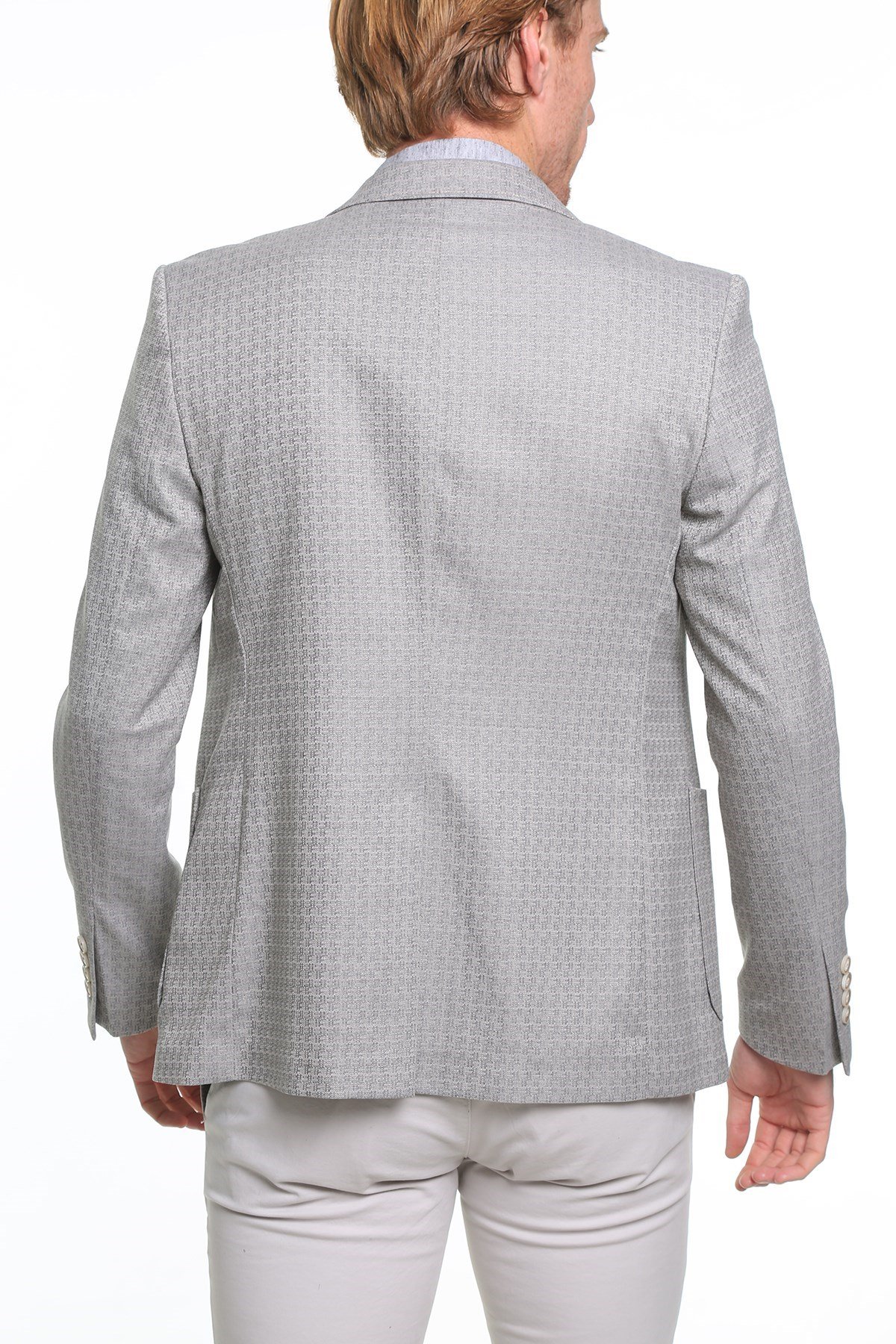 İntersivin Erkek Toprak 6 Drop Erkek Blazer Tek Ceket