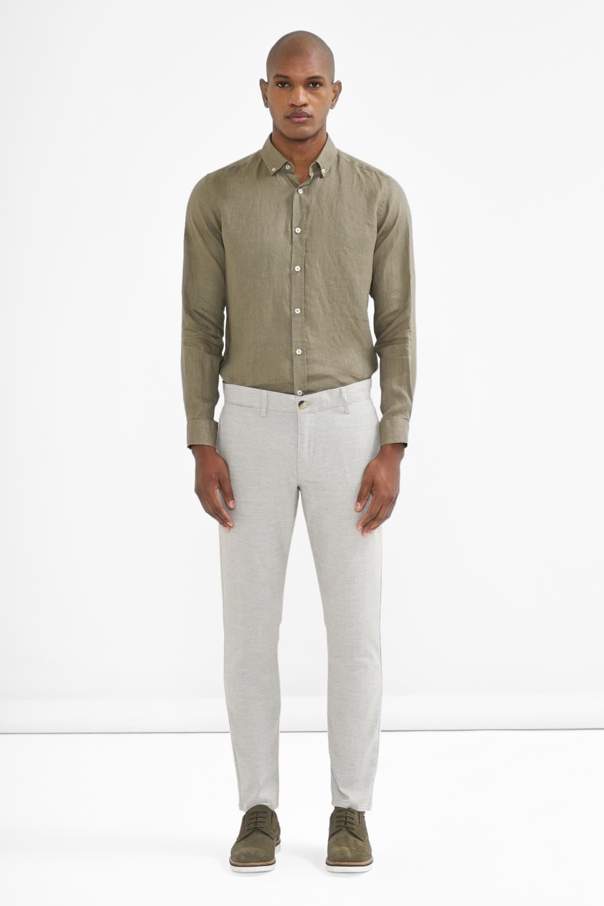 İntersivin Gri Pantolon - HNRT-02