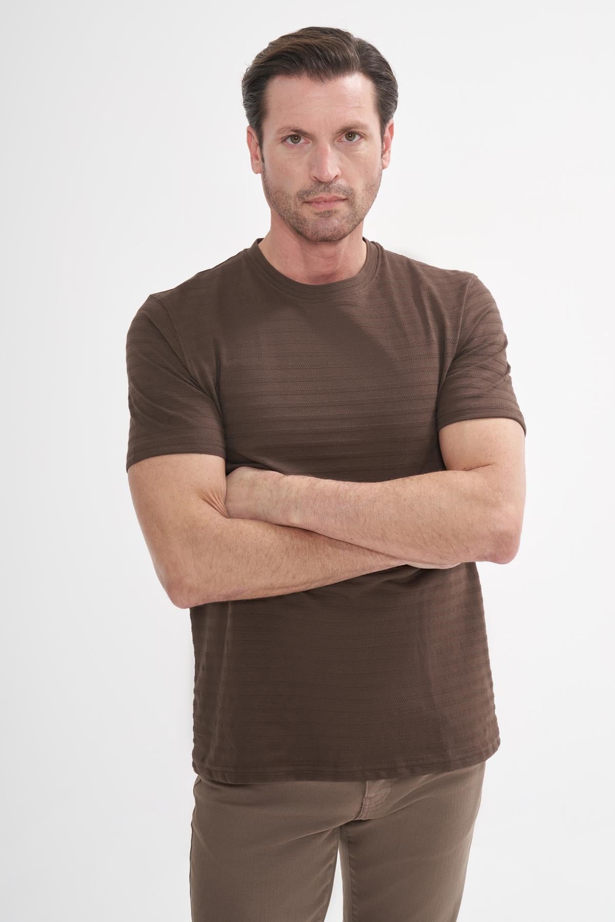 İntersivin Kahverengi T-Shirt - BRŞ-03