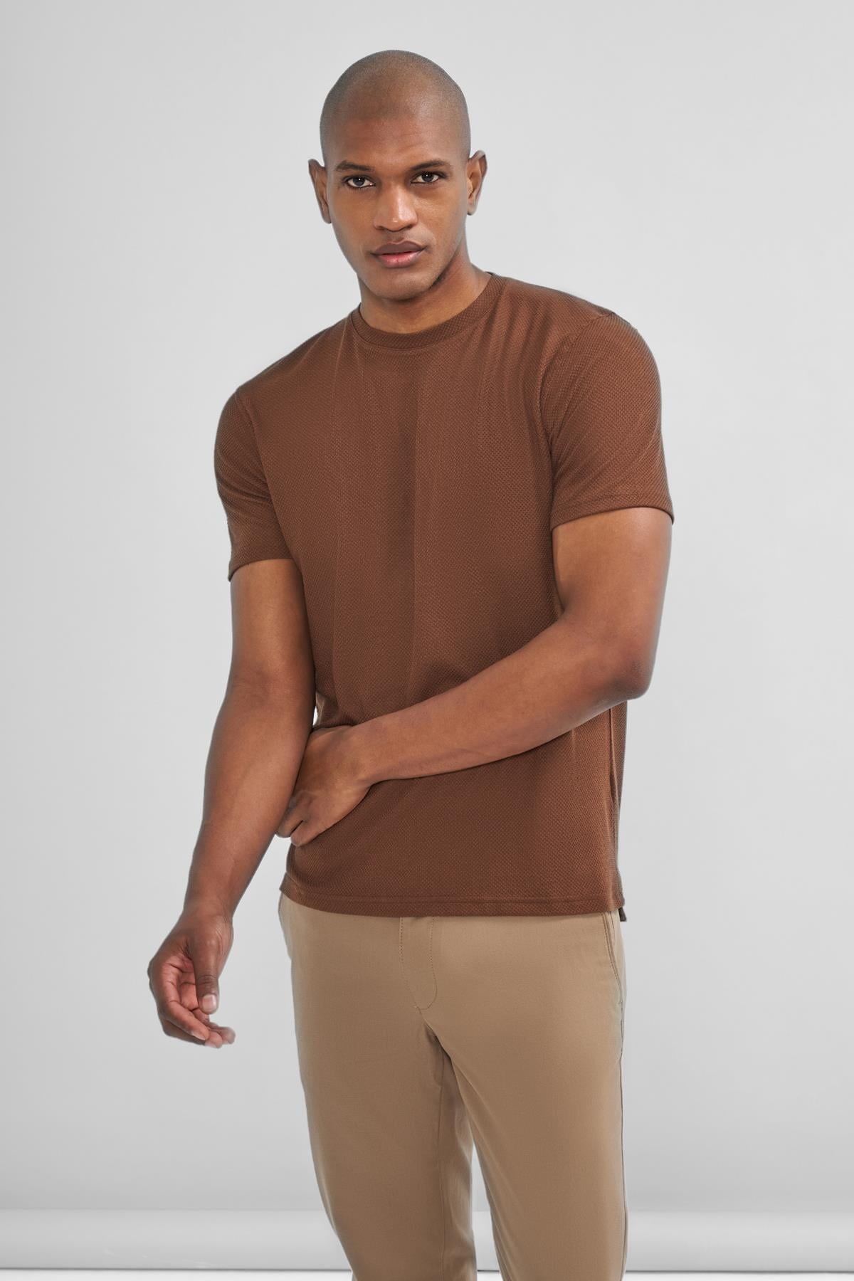 İntersivin Kahverengi Tshirt - BRŞ-04