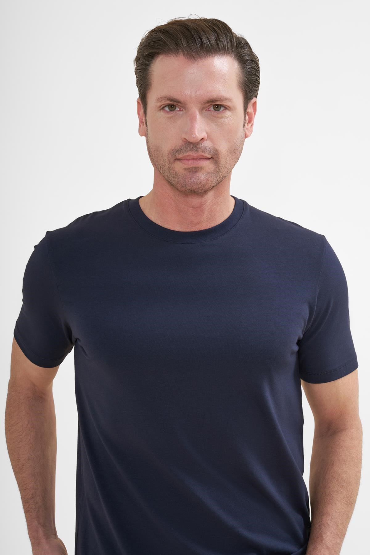 İntersivin Lacivert Tshirt - T06