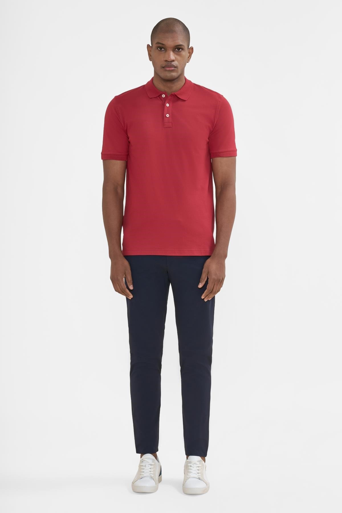İntersivin Polo Yaka Bordo Tshirt - SD-01