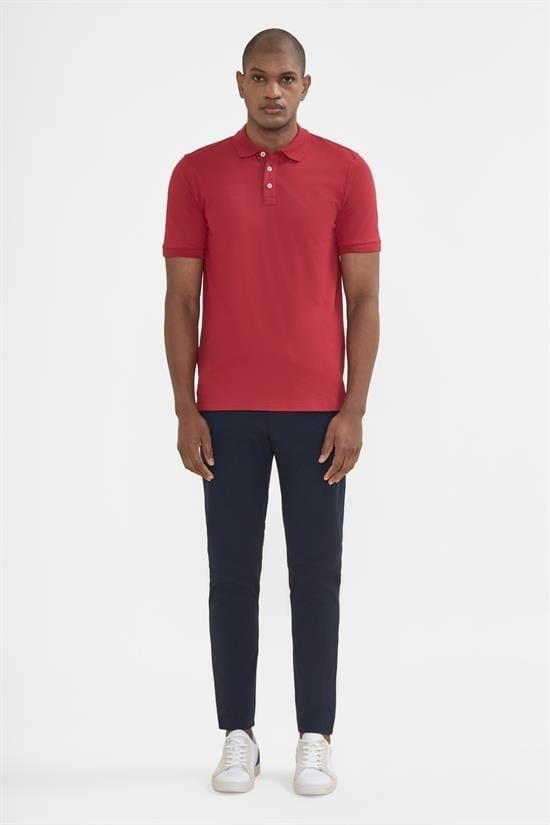 İntersivin Polo Yaka Bordo Tshirt - SD-01