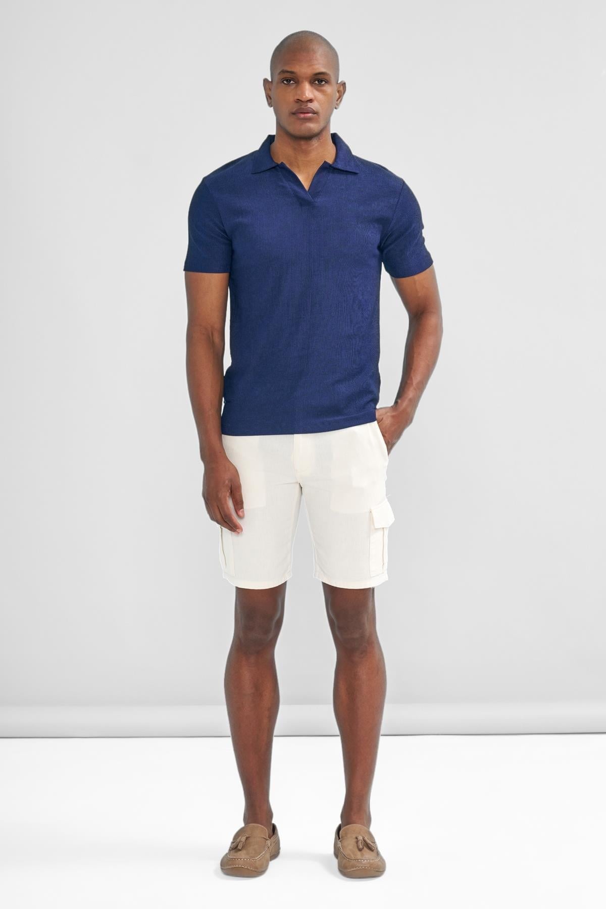 İntersivin Polo Yaka Lacivert Tshirt - SVŞ-01