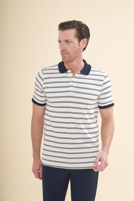 İntersivin Polo Yaka Lacivert Tshirt - SD-10
