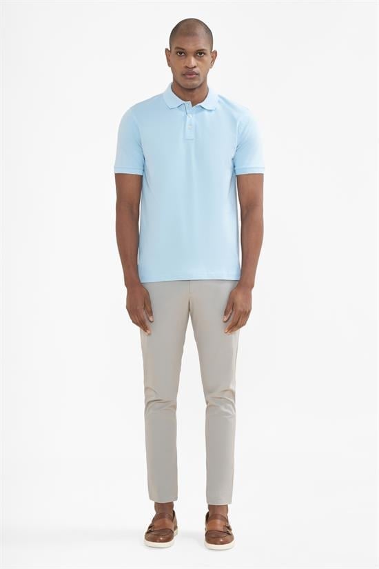 İntersivin Polo Yaka Mavi Tshirt - SD-01