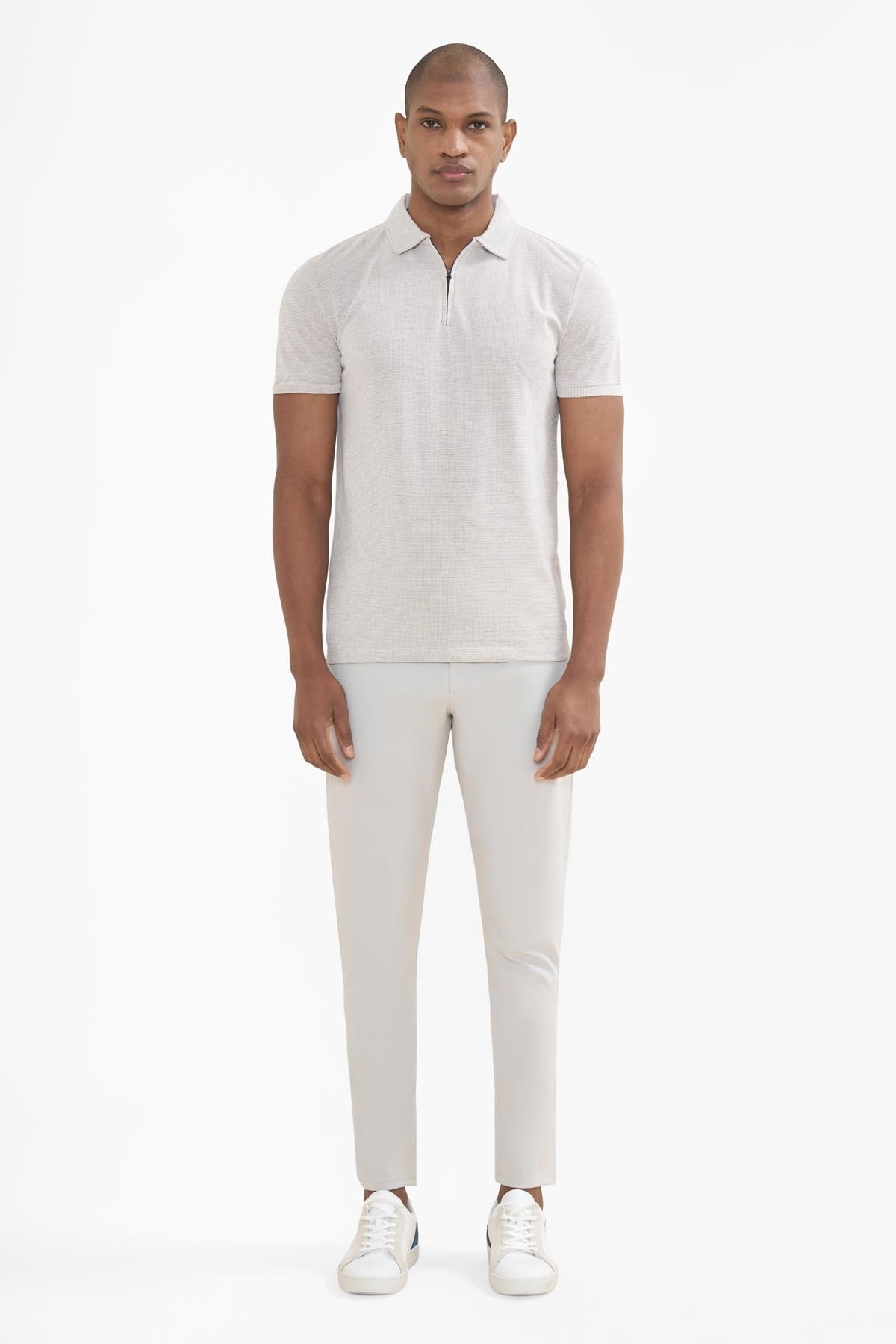 İntersivin Polo Yaka Toprak Rengi Tshirt - SD-02