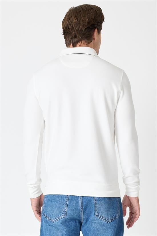 Polo Yaka Sweatshirt