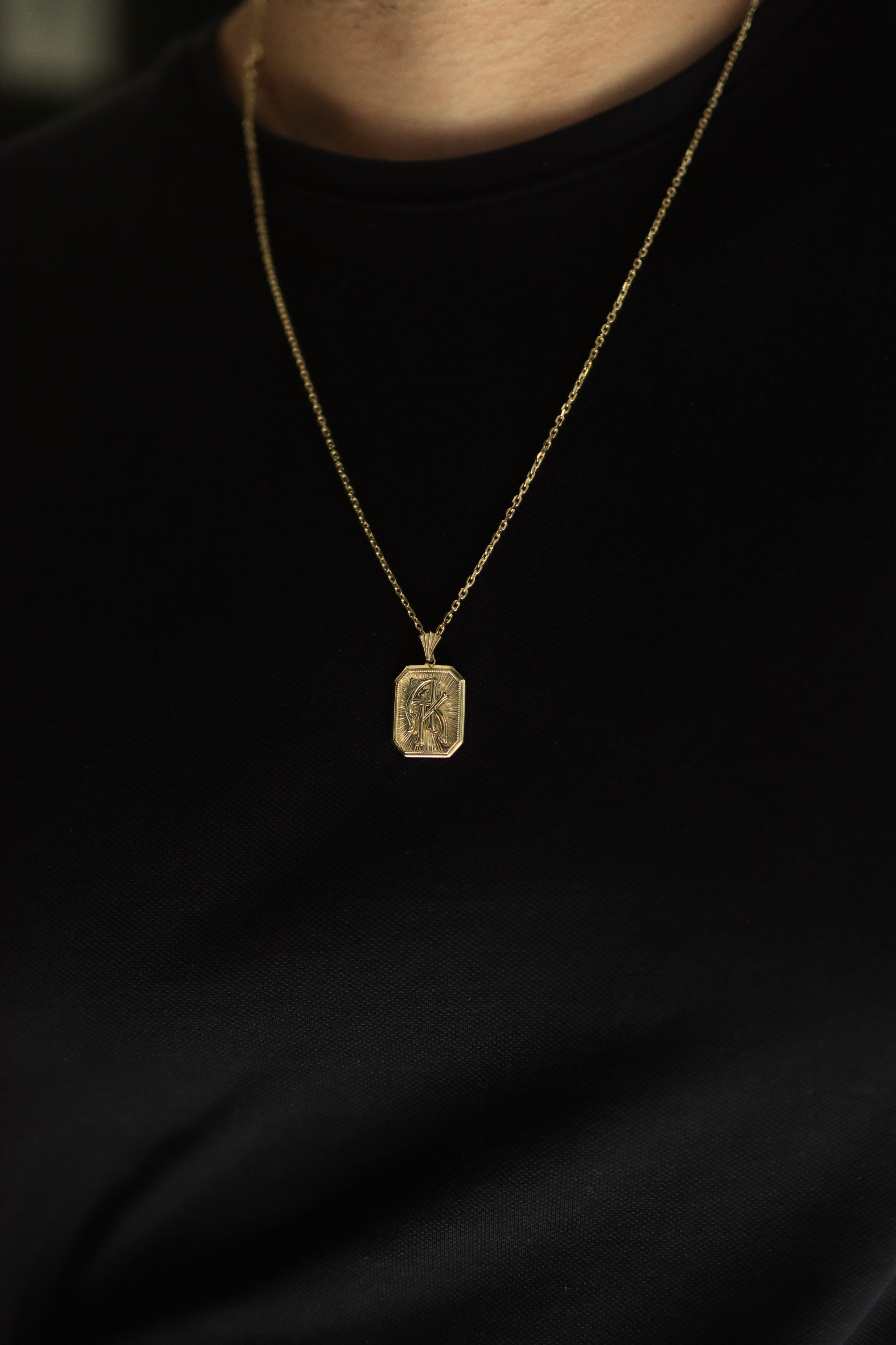 Belen Madalyon Kolye N.1 (14 Ayar Altın)