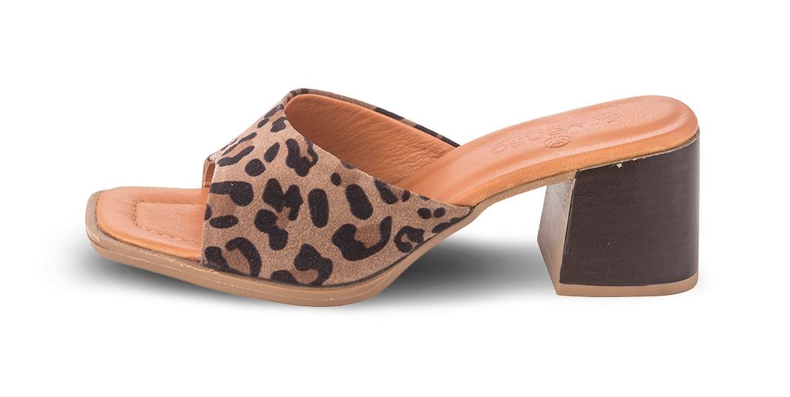 EVANDER DESERT LEOPAR TOPUKLU AYAKKABI