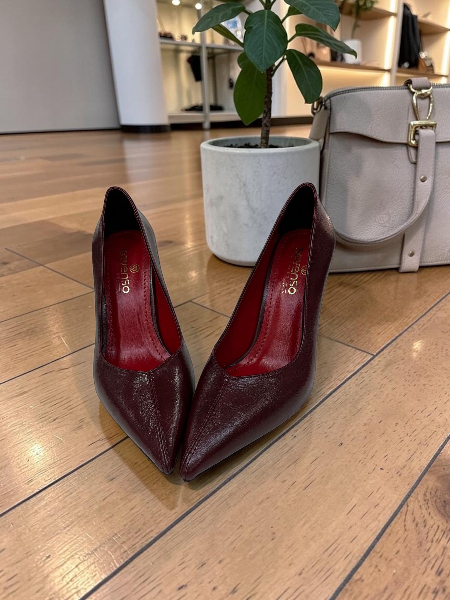 Kelly Kadın 10 cm İnce Topuklu Sivri Burun Stiletto Abiye Ayakkabı Tam Kalıp